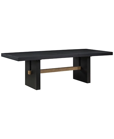 Macai 42" Wood Rectangular Dining Table