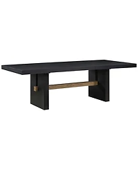 Macai 42" Wood Rectangular Dining Table