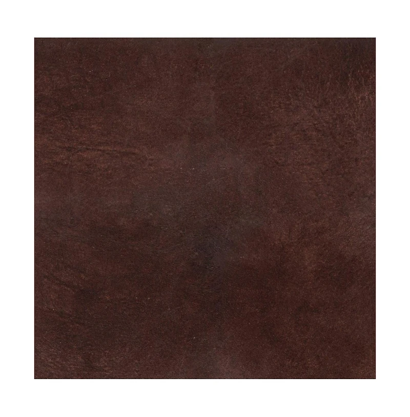 Global Archive 55" Genuine Distressed Leather Ottoman Bench