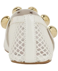 Nine West Women's Dorra Mesh Ornamented Dress Flats