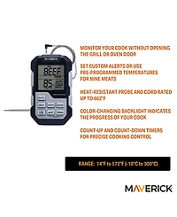 Maverick Single Probe Barbeque Thermometer and Timer