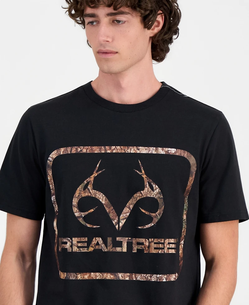 RealTree Men's Camo Logo T-Shirt