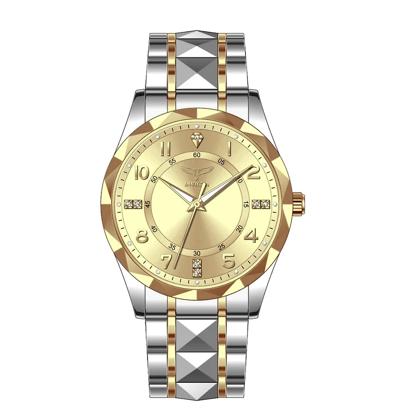 Invicta Men's Specialty Quartz PC21S Copper Dial Watch
