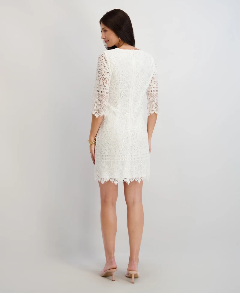kensie Lace Sheath Dress