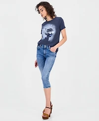 Guess Women's Short-Sleeve Do Not Disturb Easy T-Shirt