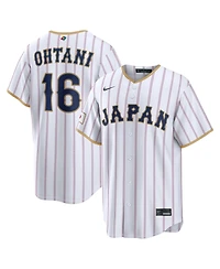 Nike Men's Shohei Ohtani White Japan Baseball 2026 World Baseball Classic Stadium Jersey