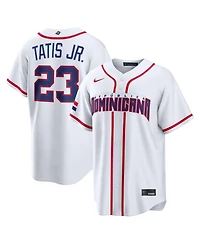 Nike Men's Fernando Tatis Jr. White Dominican Republic Baseball 2026 World Baseball Classic Stadium Jersey