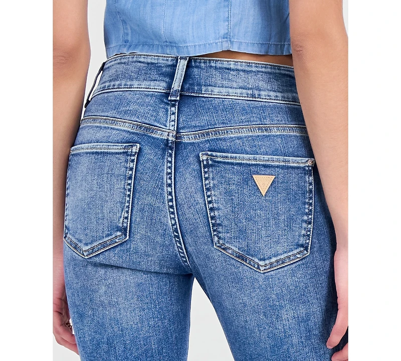 Guess Women's Lily Mid Rise Capri Jeans