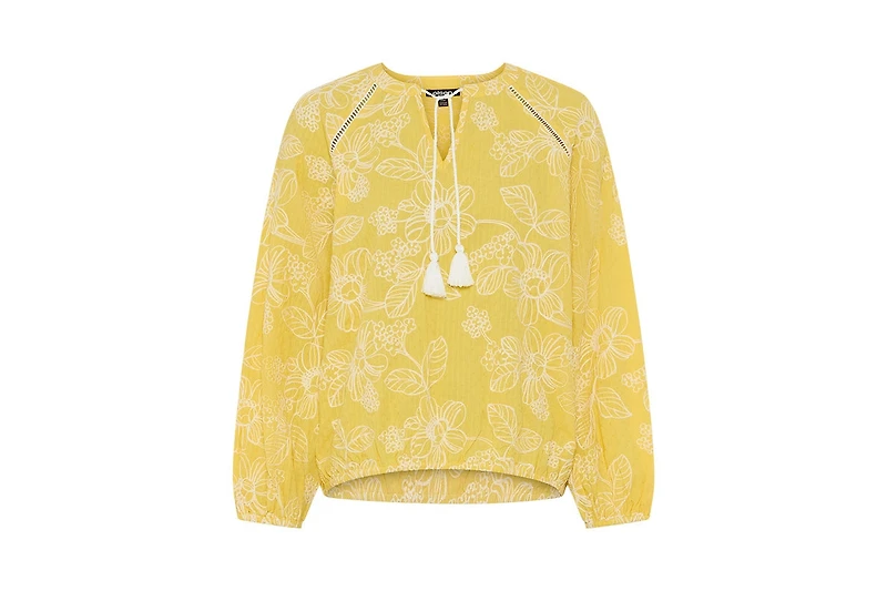 Olsen Women's Embrodiered Tunic Blouse