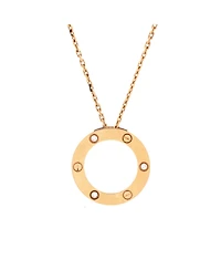 Pre-Owned Cartier Diamonds Love Pendant Necklace