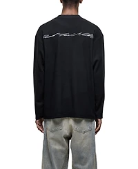 Good For Nothing Men's Scribble Long-Sleeve Waffle T-Shirt