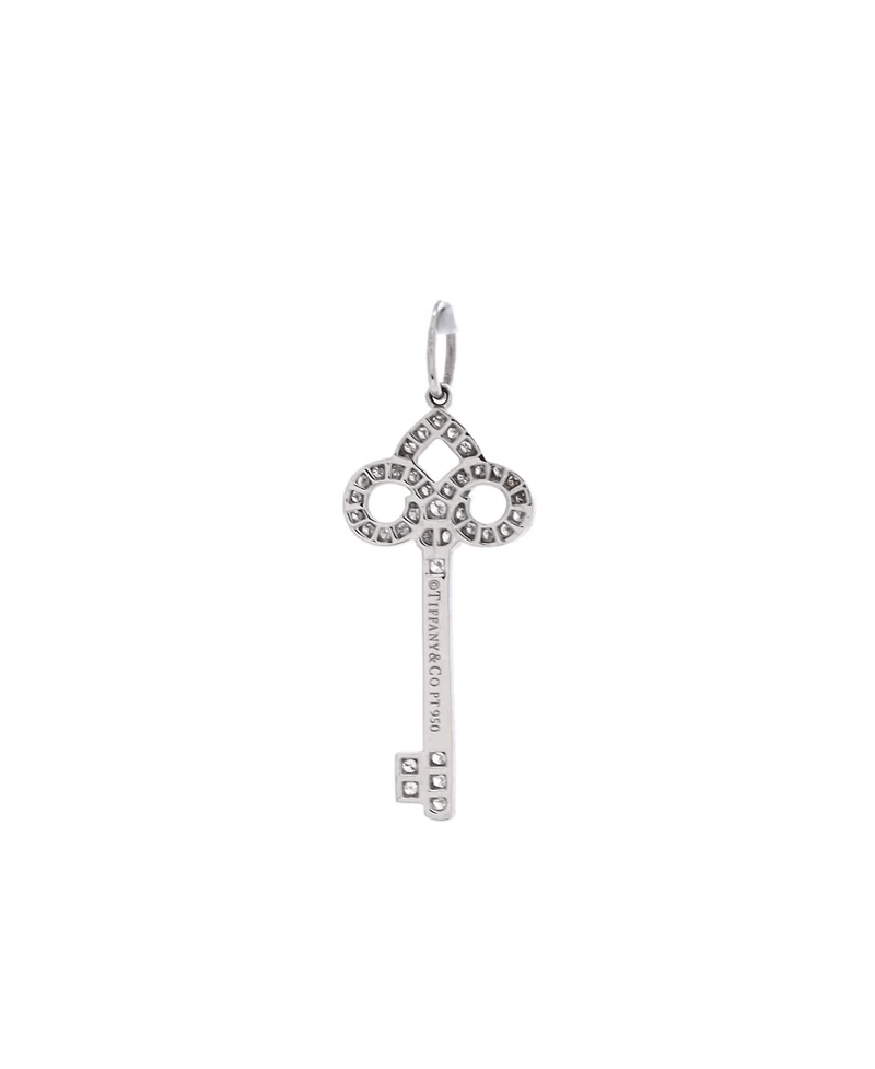 Pre-Owned Tiffany & Co Fleur De Lis Key Pendant