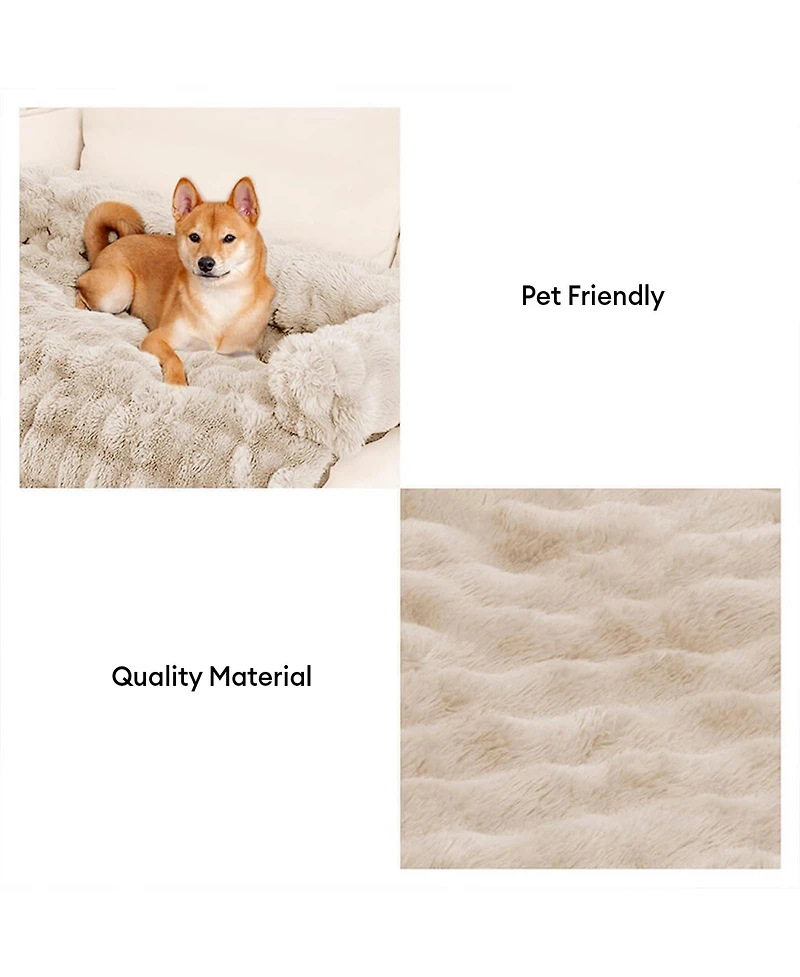 FunnyFuzzy Cozy Fluffy Sofa Seat