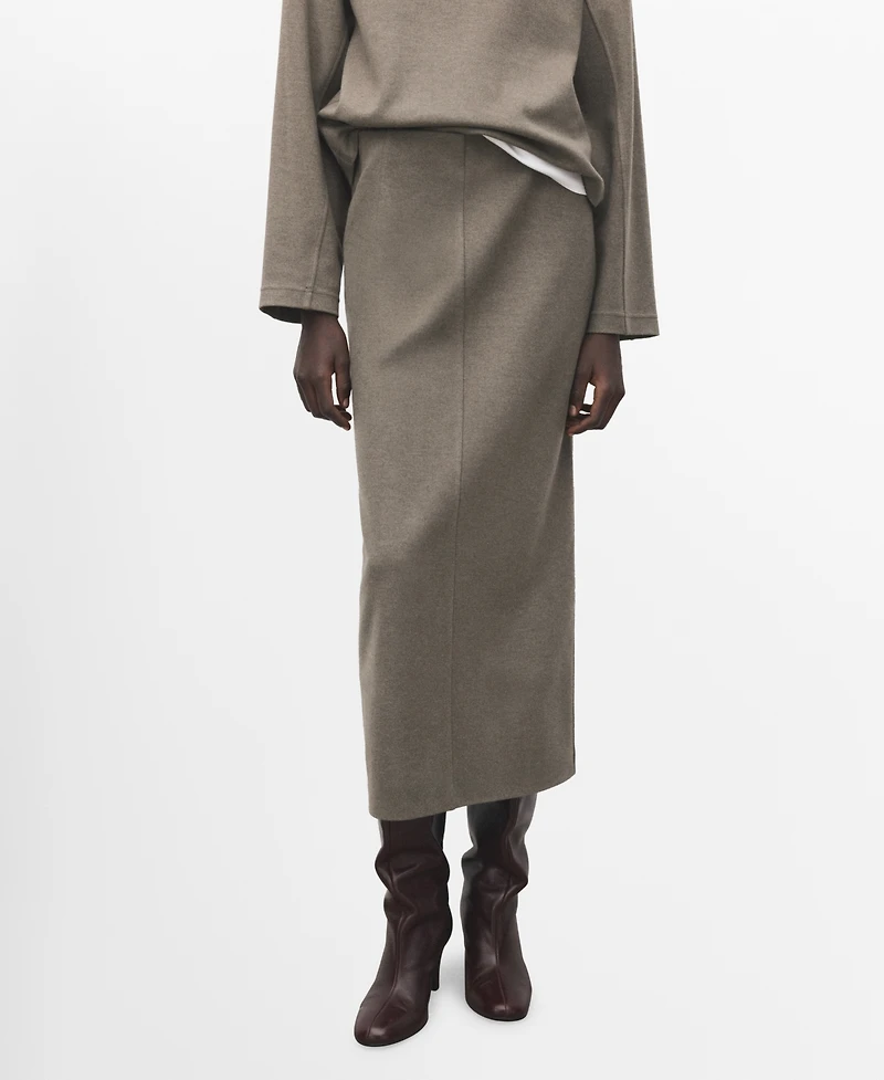 Mango Women's Opening Pencil Skirt