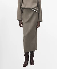 Mango Women's Opening Pencil Skirt