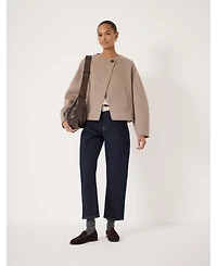 Hush Women's Linnie Double Faced Collarless Jacket