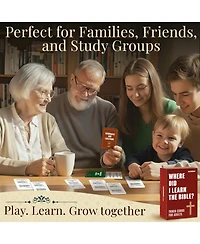 Quokka Bible Trivia Game for Adults – 500 Christian Questions for Fun Family & Adult Play