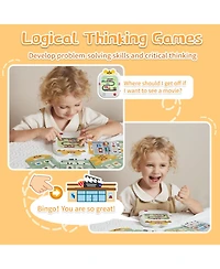 Alilo Interactive Learning Tablet – Screen-Free Educational Toy with Talking Flash Cards