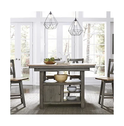 Liberty Furniture Industries, Inc Lindsey Farm 5 Piece Gathering Table Set