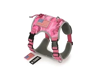 ProMounts Durable Tactical Dog Harness for Medium and Large Breeds, Featuring an Adjustable Vest with Handle, Metal Buckle