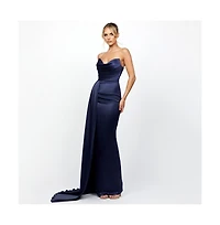 Bariano Women's Bonni Strapless Sash Gown