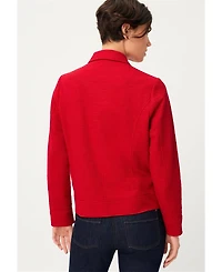 Olsen Women's Collared Woven Jacket