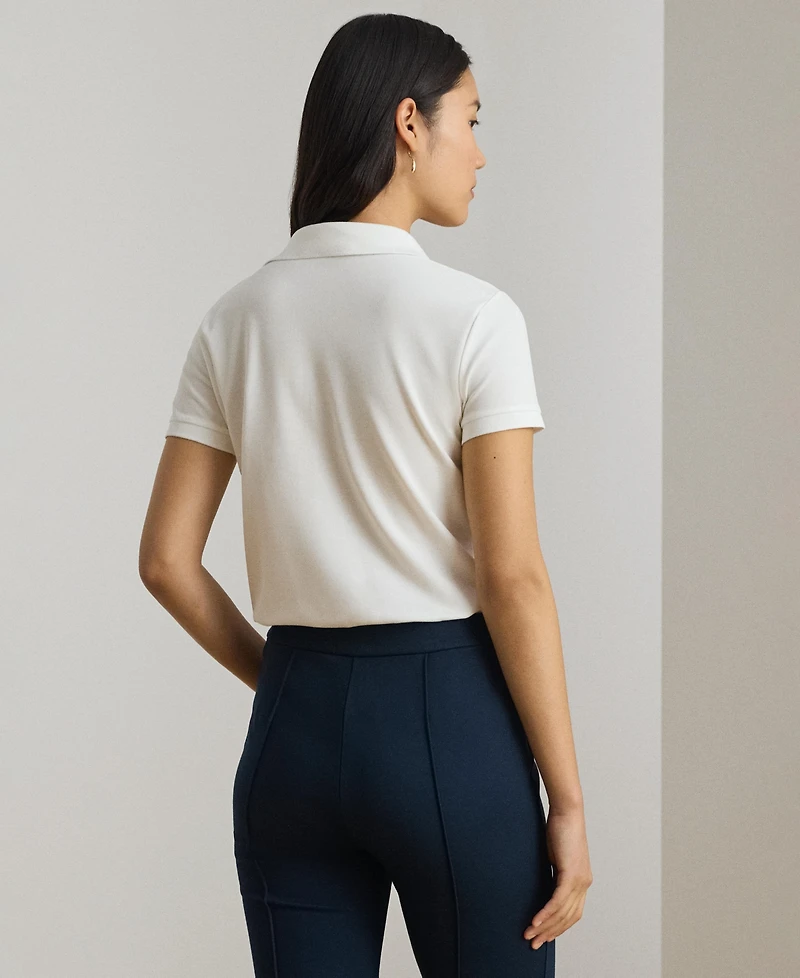 Lauren Ralph Pique Polo Shirt