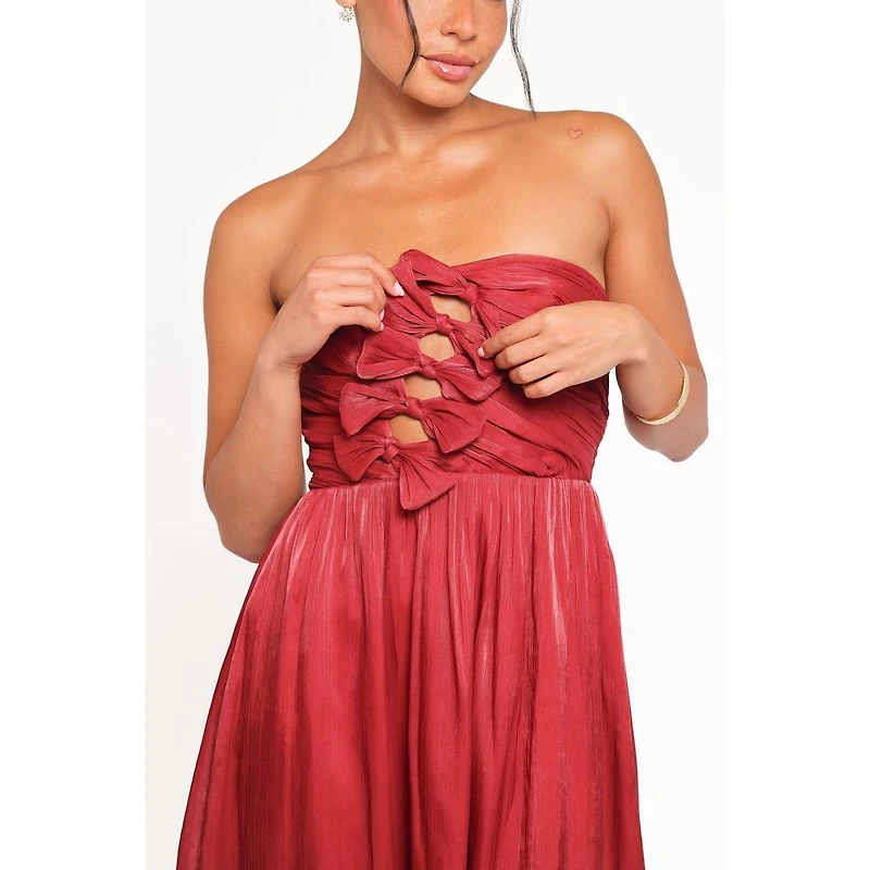 Petal and Pup Women's Mila Strapless Midi Dress