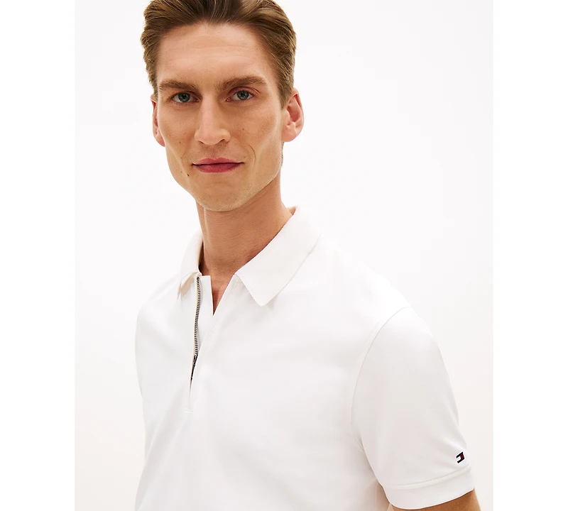 Tommy Hilfiger Men's Performance Half-Zip Polo Shirt