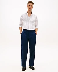 Tommy Hilfiger Men's Seasonal Stripe Regular-Fit Shirt