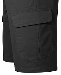 Blu Rock Men's Cotton Flex-Stretch Cargo Shorts