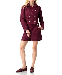 Ivonne Women's Tailored Shorts with Pockets