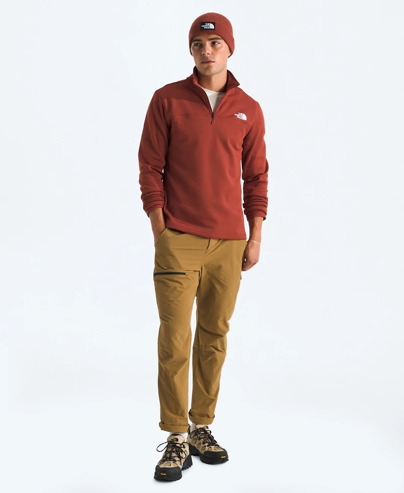 The North Face Men's Cedar Trail Grid Quarter-Zip Jacket