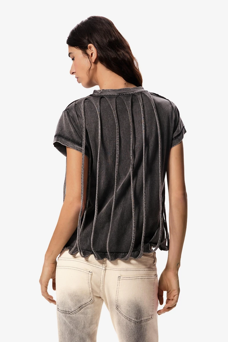 Desigual Women's Short-Sleeved T-Shirt Masha Popova
