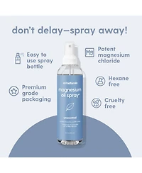 M3 Naturals Unscented Magnesium Oil Spray, 12fl oz