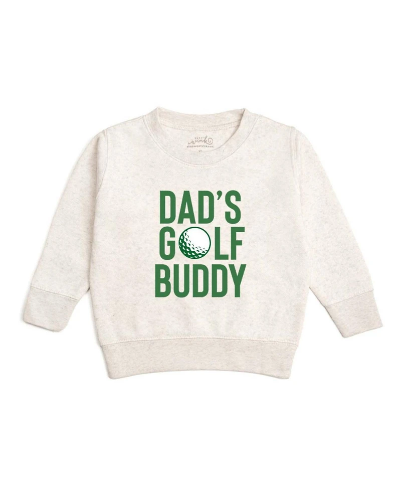 Sweet Wink Little Boys Dad's Golf Buddy Sweatshirt