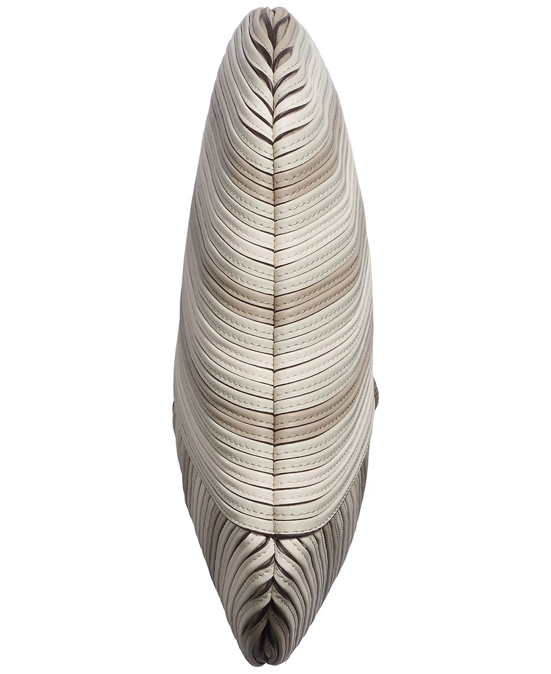 Donna Karan New York Baldwin Chevron Large Shoulder Bag