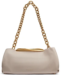 Donna Karan New York Poplin Crossbody Bag with Chain Strap