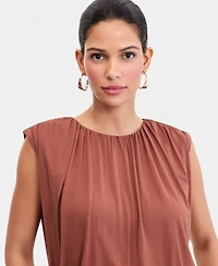 I.n.c. International Concepts Women's Sleeveless Blouson Top, Macy's Exclusive