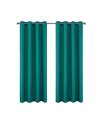 Rt Designers Collection Polyester 140 Gsm Sedona Jacquard Grommet Curtain Panel