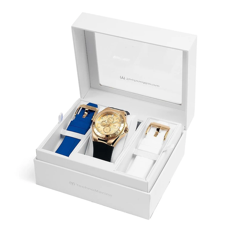 Technomarine Men's Tm- Cruise Quartz Chronograph Dial Watch