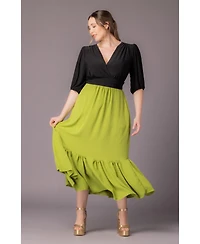 Kiyonna Plus Danica Maxi Dress