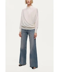 Nocturne Women's Knit Polo Sweater