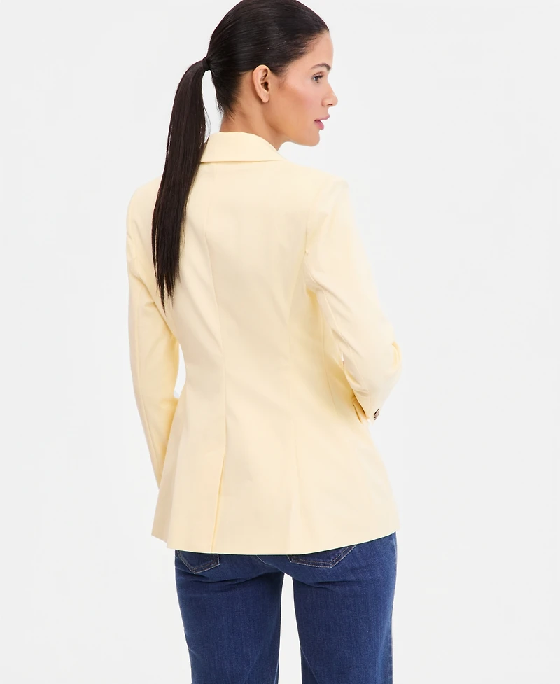 I.n.c. International Concepts Women's Two Button Fitted Waist Blazer, Macy's Exclusive
