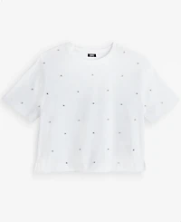 I.n.c. International Concepts Women's Embellished T-Shirt, Macy's Exclusive