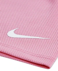 Nike Baby Girls' Short-Sleeve T-Shirt & Mesh Shorts, 2-Piece Set