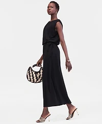 I.n.c. International Concepts Women's Side-Tie Knit Midi Skirt, Macy's Exclusive