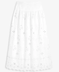 I.n.c. International Concepts Women's Embellished Eyelet Midi Skirt, Macy's Exclusive