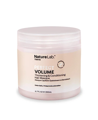 NatureLab Tokyo Perfect Volume Thickening and Conditioning Hair Masque, 6.7 oz.