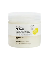NatureLab Tokyo Perfect Clean Japanese Yuzu 2-in-1 Scalp Scrub and Clarifying Shampoo, 8.1 oz.